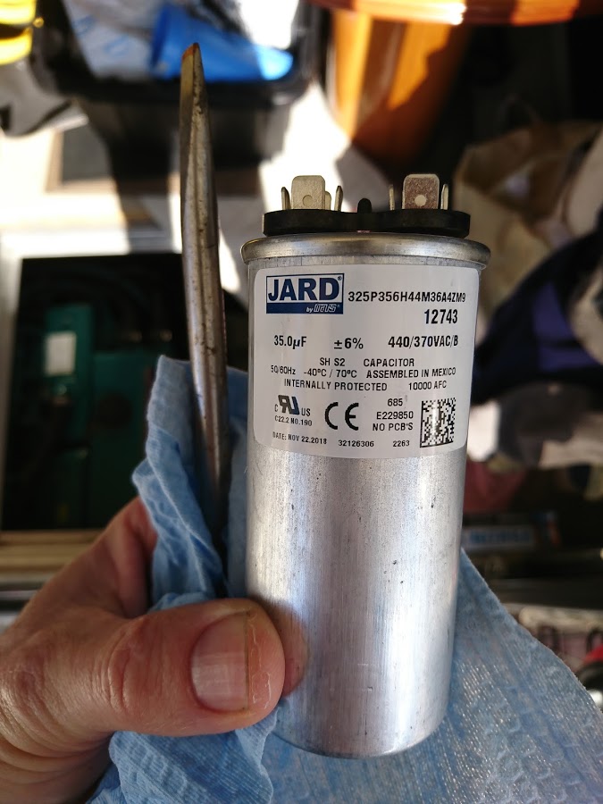 Barnacled air conditioning popping breaker Trawler Forum